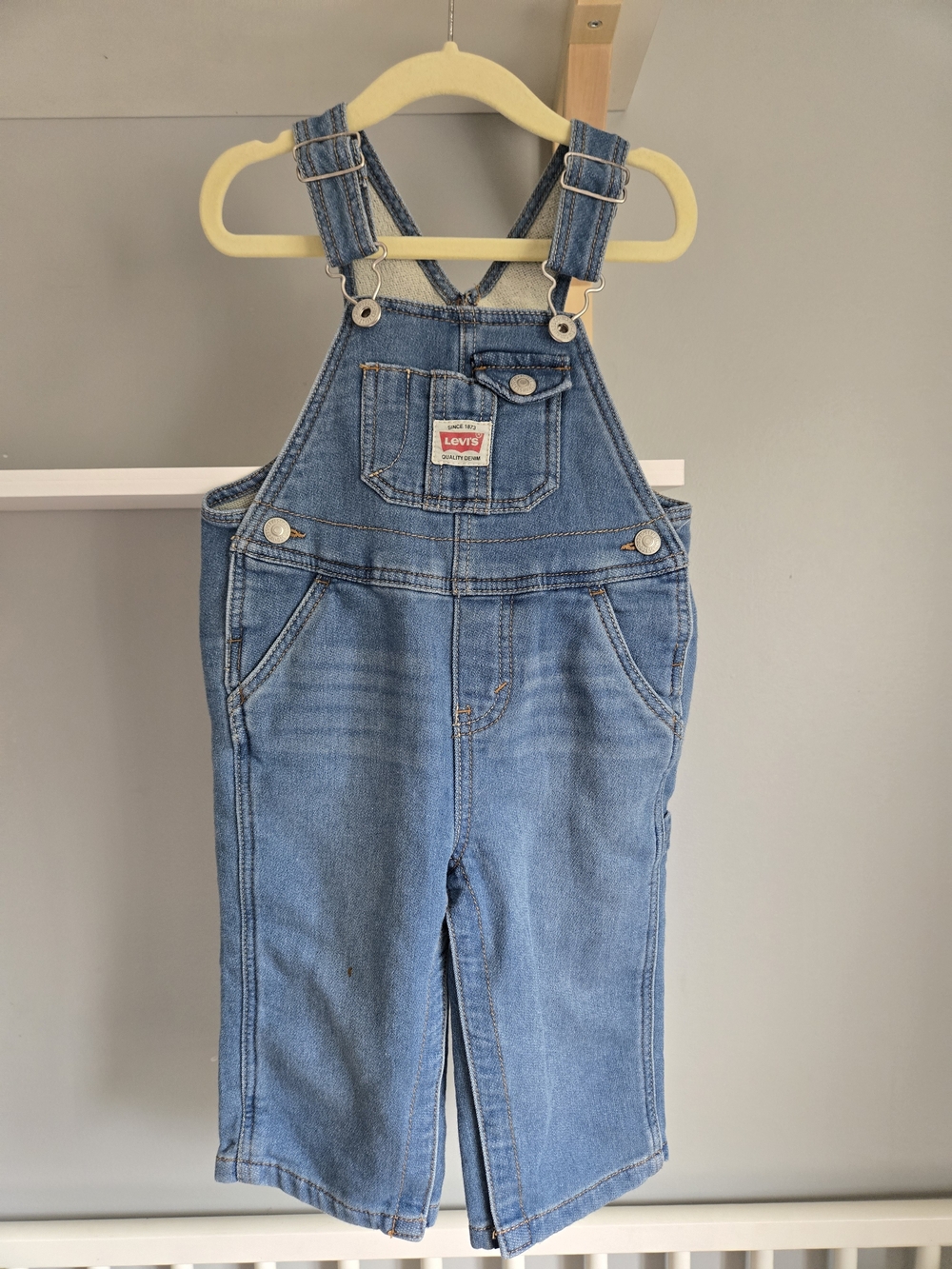 Levi's Light Blue Toddler Denim Overalls